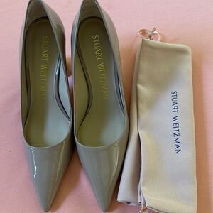 New Stuart Weitzman Patent Leather Shoes. Size 8.5.